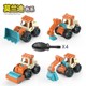 4 morandi engineering vehicles + 4 screwdrivers [opp bag]