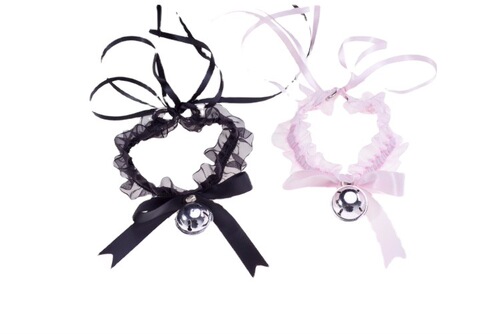 Lingerie Accessories Japanese Cosplay Lolita Fringe Bell Necklace Cat Lady Maid Supplies Alluring Necklace