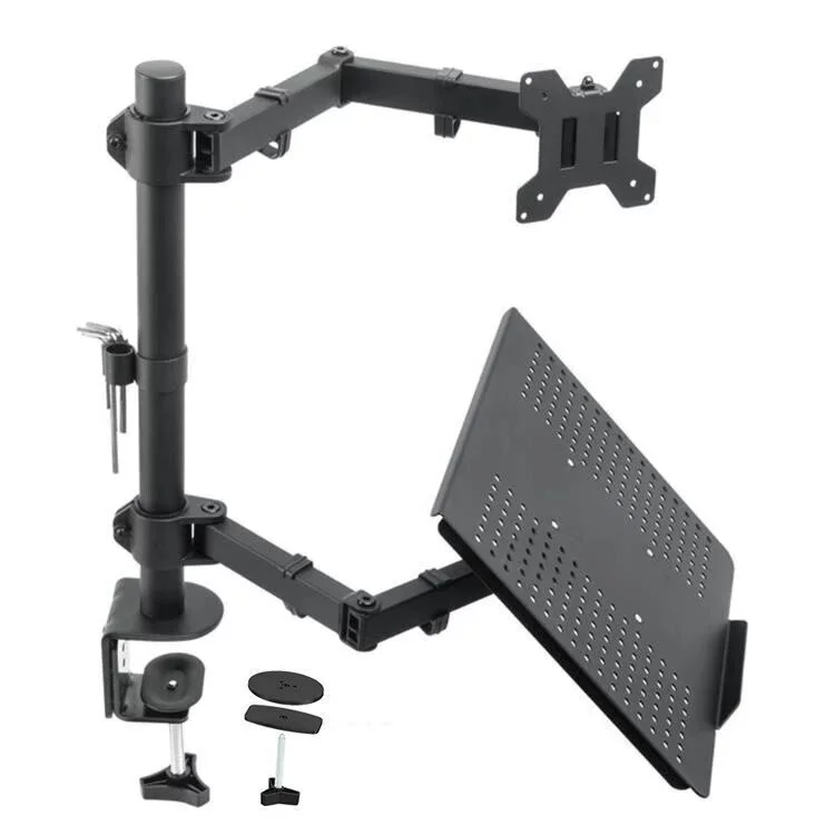 Laptop, tubing, mechanical LCD display, 2 in 1