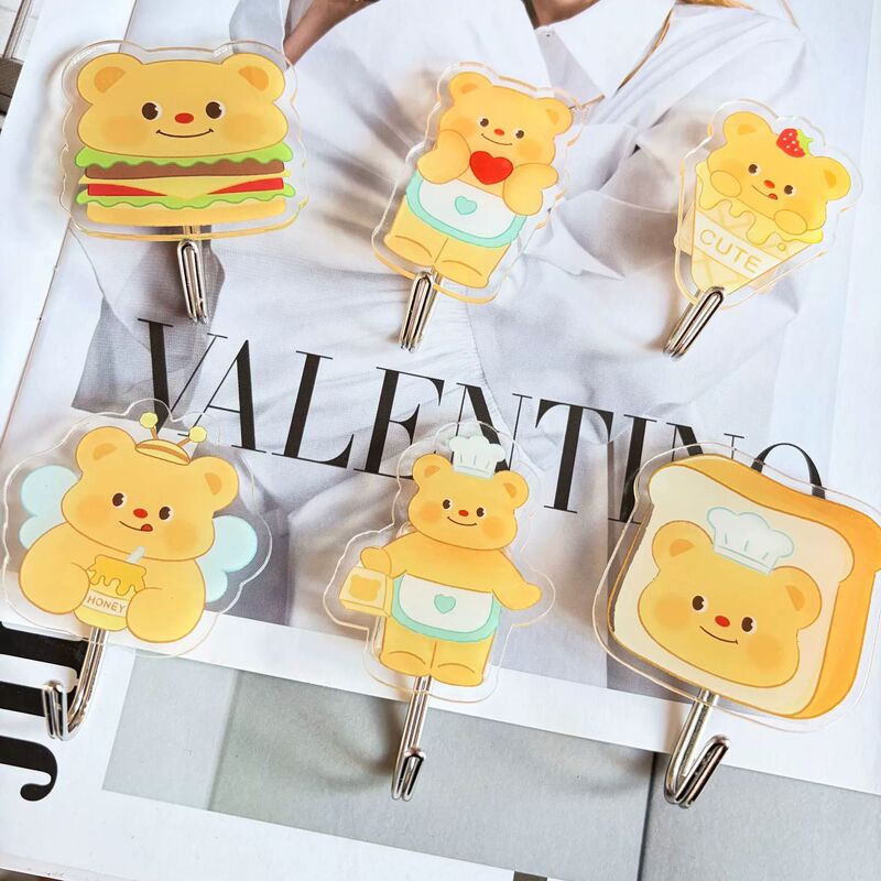 Acrylic Cute Hooks Custom-Made Cartoon Anime Merchandise Door Back Bathroom Traceless Adhesive Hooks Wall Decorations Celebrity Acrylic Cute Hooks Custom-Made Cartoon Anime Merchandise Door Back Bathroom Traceless Adhesive Hooks Wall Decorations Celebrity