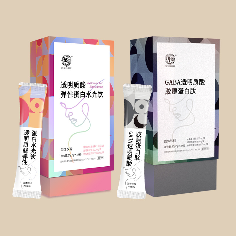 贴牌定制代加工透明质酸钠 鲣鱼弹性蛋白小分子肽批发 口服玻尿酸|ms