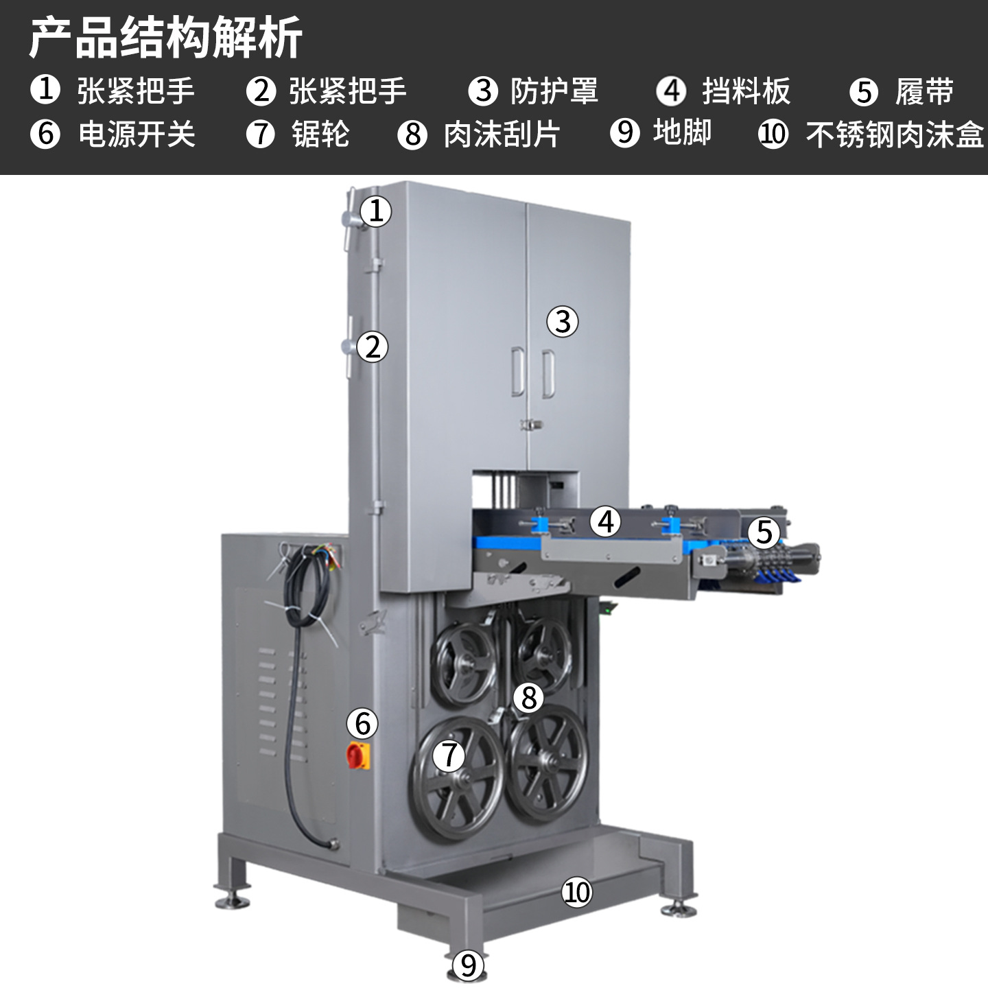 ��ǻ�����ʳƷ�ӹ��豸����Ʒ�䶳ʳƷ̨ʽ��ţ���Ǵ����йǻ�