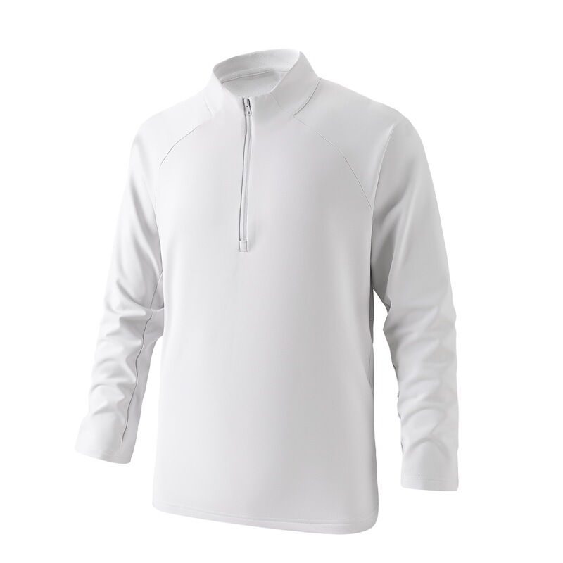 Cross-border wholesale softshell thermal jacket, half-zip stand-up collar sweatshirt for men, half-high collar casual top, men's light business wear Cross-border wholesale softshell thermal jacket, half-zip stand-up collar sweatshirt for men, half-high collar casual top, men's light business wear