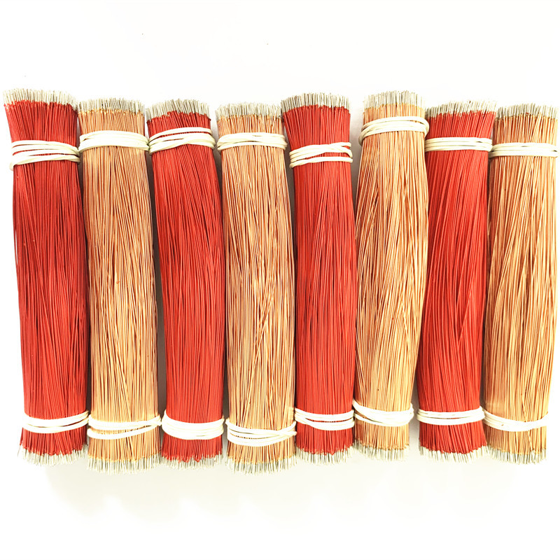 厂家155度漆包铜线0.5漆包线铜线上锡耳机连接线耐温柔韧耐热