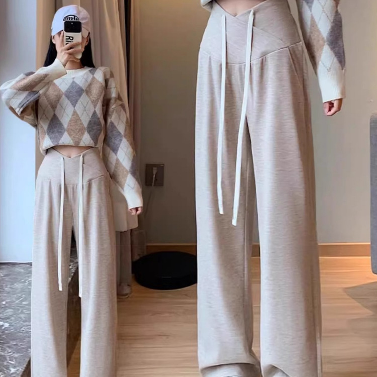 In-Stock Maternity Pants for Spring 2026, New Style Low-Waist Wide-Leg Pants for Pregnant Women, Plus Size, Suitable for Petite Sizes