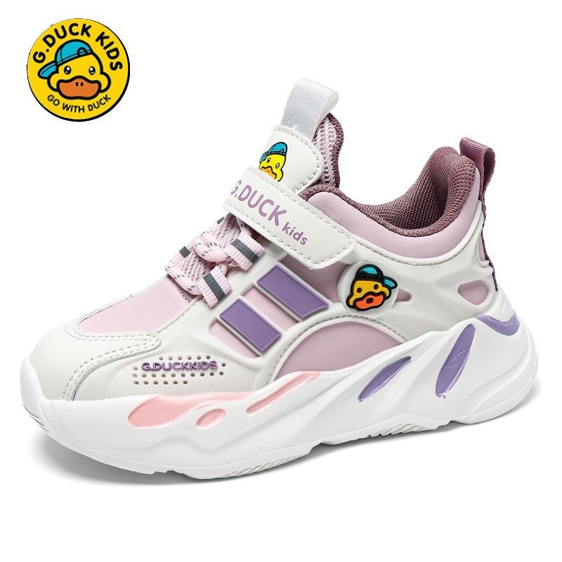 Zapatos para niños de pato amarillo primavera 2024 nuevos zapatos de malla para niños zapatos deportivos para niños zapatos para niños