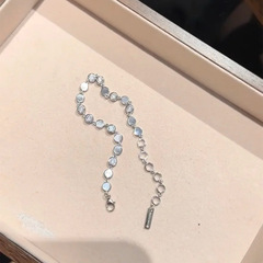 Xiaohongshu 人気のフラッシュダイヤモンドバブルブレスレット女性の新しい通勤多用途ブレスレットハンドジュエリーデザインドロップシッピング