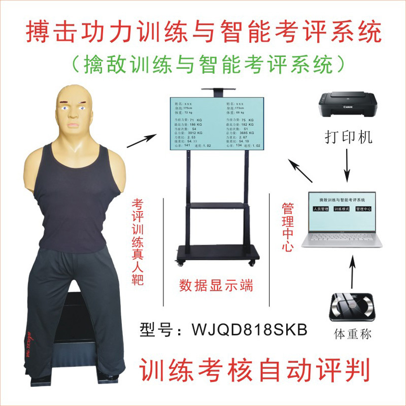 Enemy capture training and intelligent assessment training boxing ...