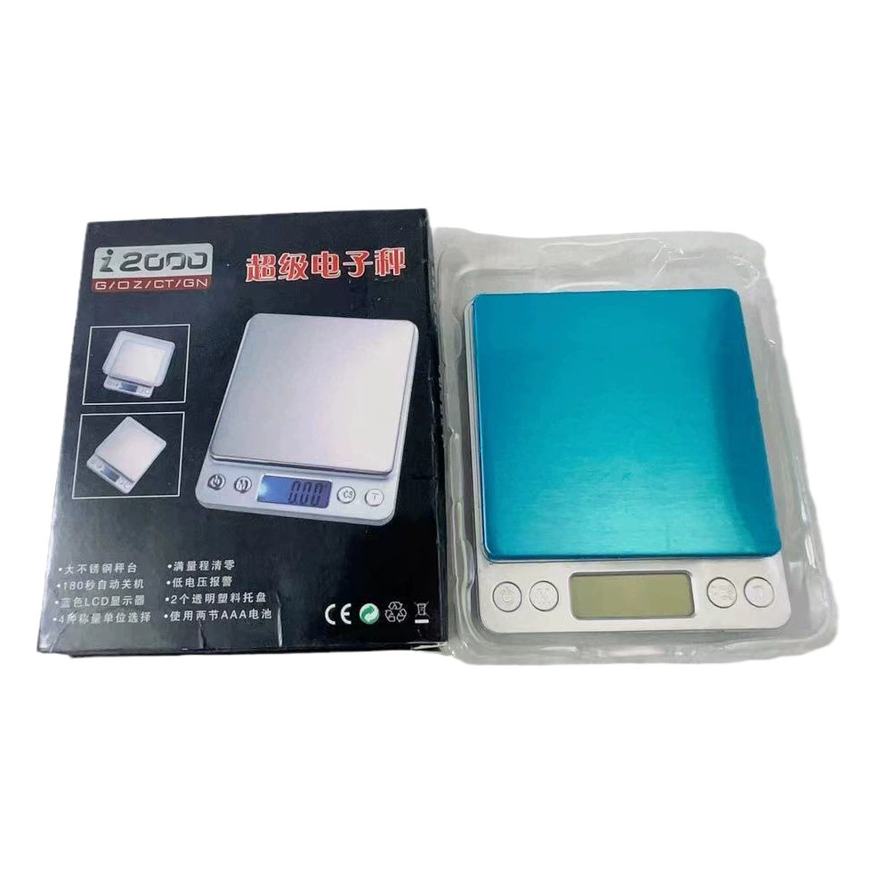 I2000 Кухонные весы для взвешивания пищевых продуктов Домашние весы для выпечки 0,01 г Весы грамм Золотые ювелирные весы Кухонные весы из нержавеющей стали