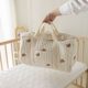 South Korea Ins New Style Embroidered All-match Travel Bag Large Capacity Luggage Bag Lightweight Storage Portable Crossbody Breathable