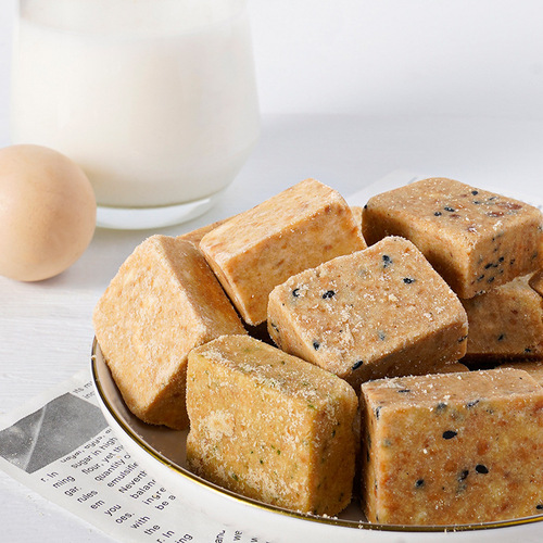 Compressed biscuits meal replacement coarse grains full box dry food full box student snacks outdoor multi-flavor breakfast wholesale