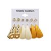 Resin, acrylic earrings, set, Amazon, 6 pair