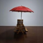 迷你雨伞骑车手机遮阳伞可爱玩具伞自带夹子厂家现货批发可定制字