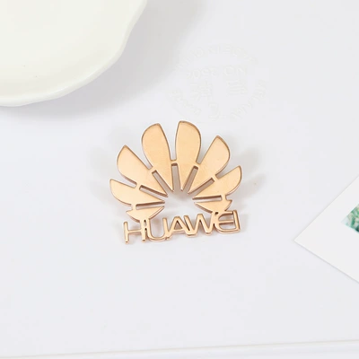 Yaxa sancaqları Brooch Decorative Badge Enamel - rose-gold