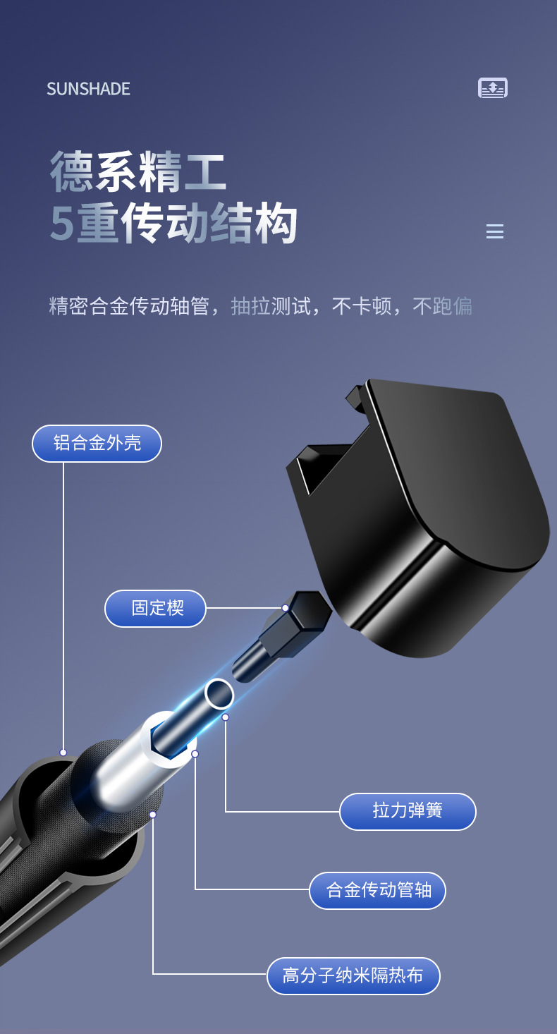 Car sunshade retractable sunshade for front windshield summer accessories car sunshade for front windshield