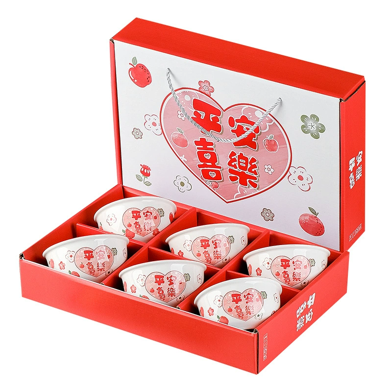 Tableware for home use for food, set, ceramic gift box, wholesale