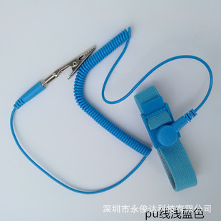 Anti-static bracelet wireless electrostatic bracelet blue cordless wrist strap Anti-static cordless wrist strap spot wholesale