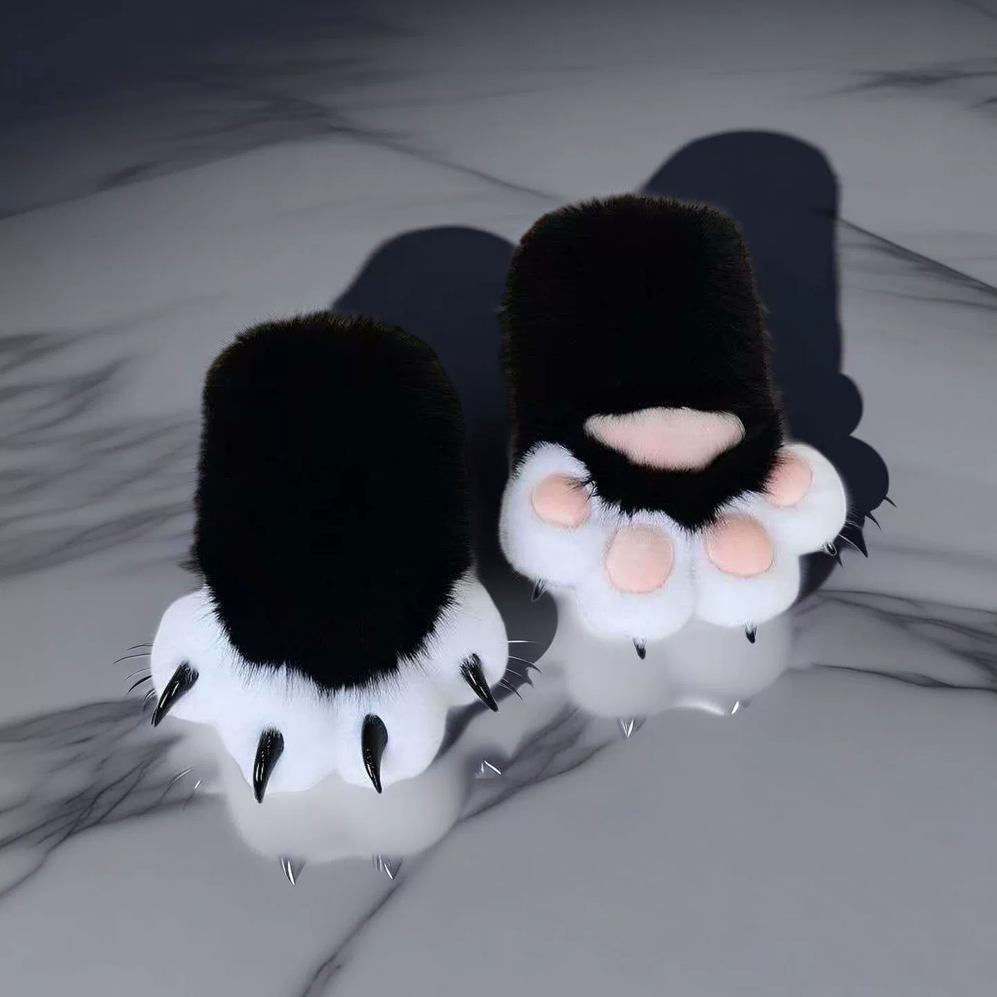 Soft gloves for nails, cosplay