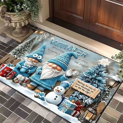 Door Mats for Home Entrance and | Avtomobil döşəmə paspasları - christmas-04-4060-crystal-velvet
