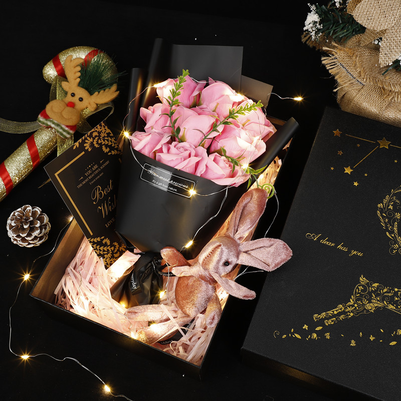 星之鹿【粉色】+许愿兔