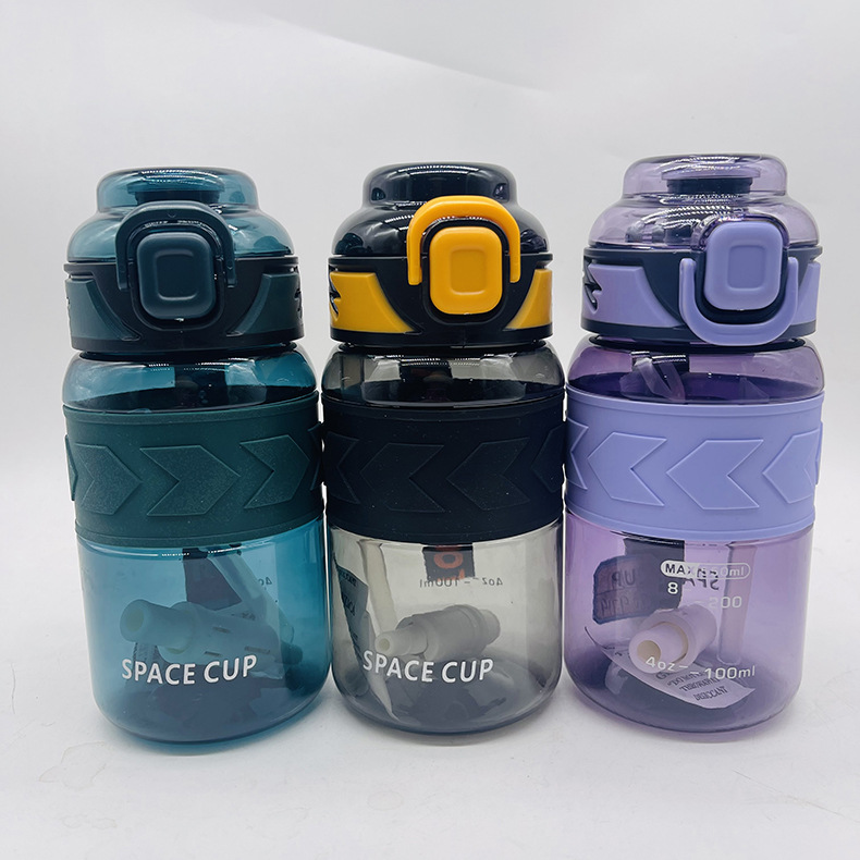 Weilong fitness taza de agua deportiva nueva taza de agua de plástico antideslizante portátil para estudiantes de gran capacidad de deportes al aire libre para hombres y mujeres