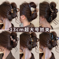 フランスのレトロな大きなヘアピン、女性の高級後頭部ヘアピン、複数のヘアピン、ヘアピン、ヘアアクセサリー、一言クリップ