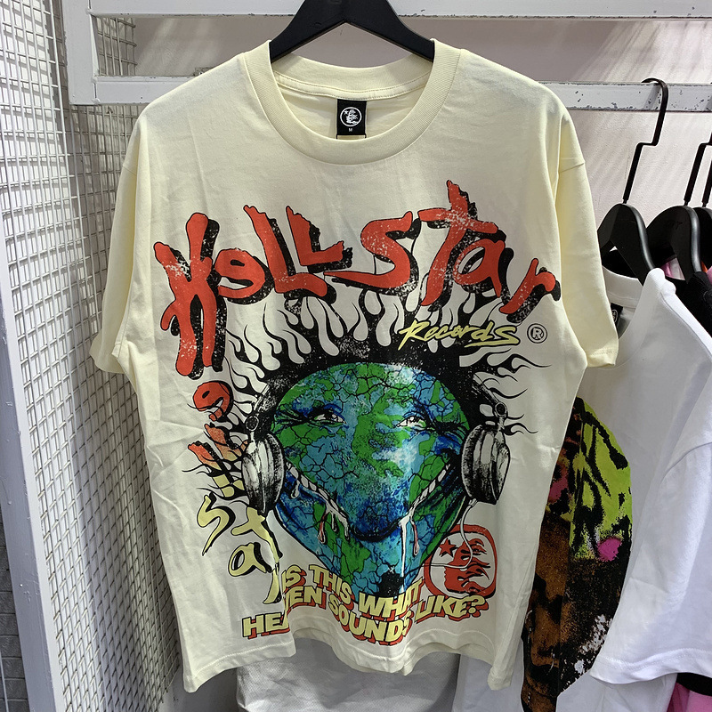 クロスボーダー新しい夏アメリカンレトロ半袖クリエイティブレタープリントルーズトレンディブランド半袖Tシャツトップス男性と女性用|undefined
