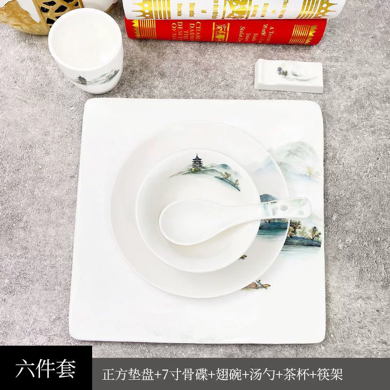 Посуда, ceramic набор для отеля, китайский стиль, набор из 3 предметов