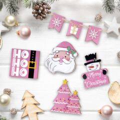 トレイ装飾装飾装飾クリスマス農舎雪だるま壁面装飾壁面クリスマス休日田舎家庭装飾