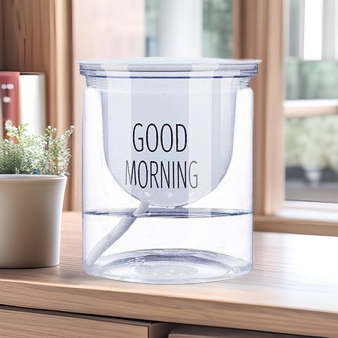 Plastic Hydroponic Transparent Lazy Automatic Water-Absorbing Morning Pot for Green Plants, Nordic Simple Hanging Orchid Green Plant Succulent Flower Pot Plastic Hydroponic Transparent Lazy Automatic Water-Absorbing Morning Pot for Green Plants, Nordic Simple Hanging Orchid Green Plant Succulent Flower Pot