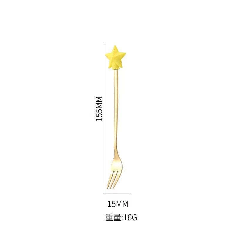 创意圣诞树麋鹿勺子不锈钢高颜值跨境不锈钢汤匙叉子圣诞餐具套装|undefined