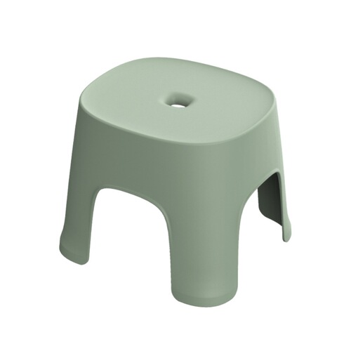 Adult low stool for changing shoes, household plastic children's bathroom bathing stool, wholesale toilet stool chair