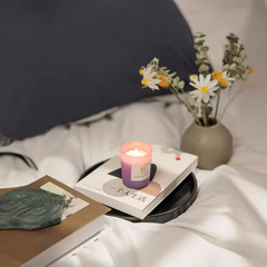 Handmade Aromatherapy Candle Romantic Smokeless Soy Wax Aroma Candle Wedding Handgift Aromatherapy Candle