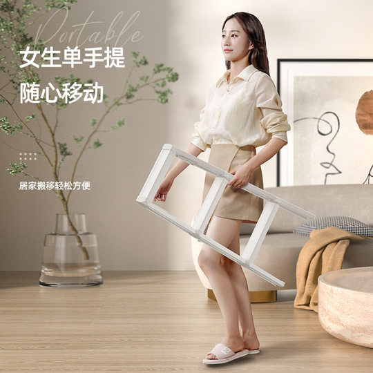 Yu Zhen Storage Folding Multifunctional Home Ladder Indoor Stair Horse Stool Portable Telescopic Ladder Aluminum Alloy Herringbone Ladder