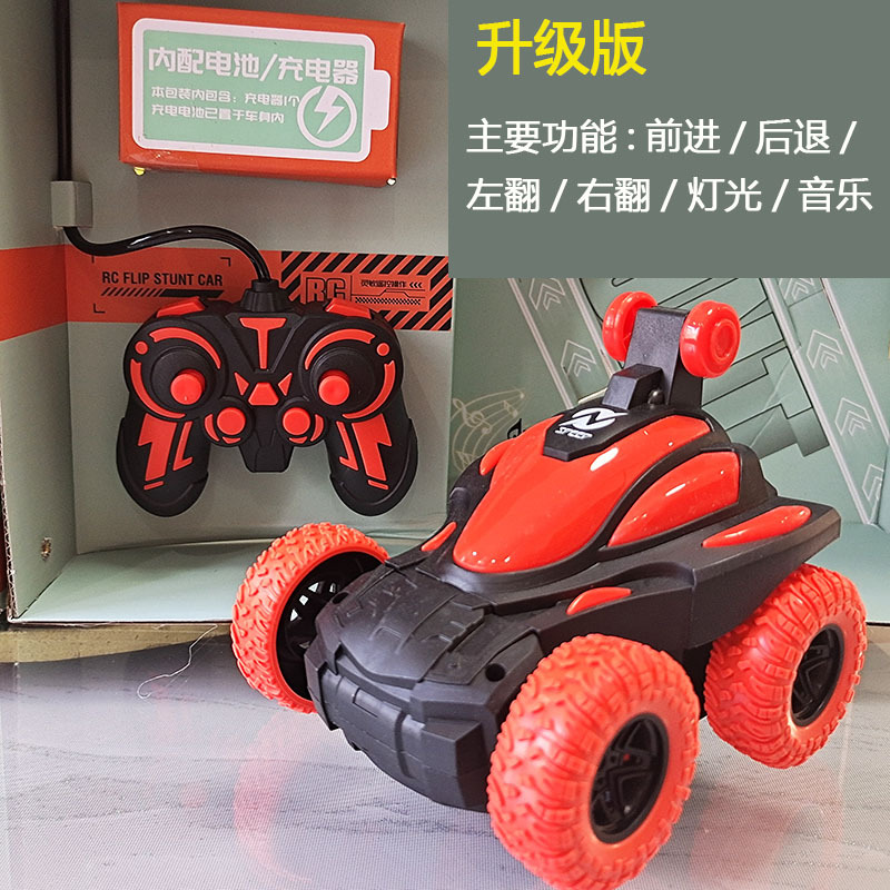 Cool remote control dump truck (with music) - red