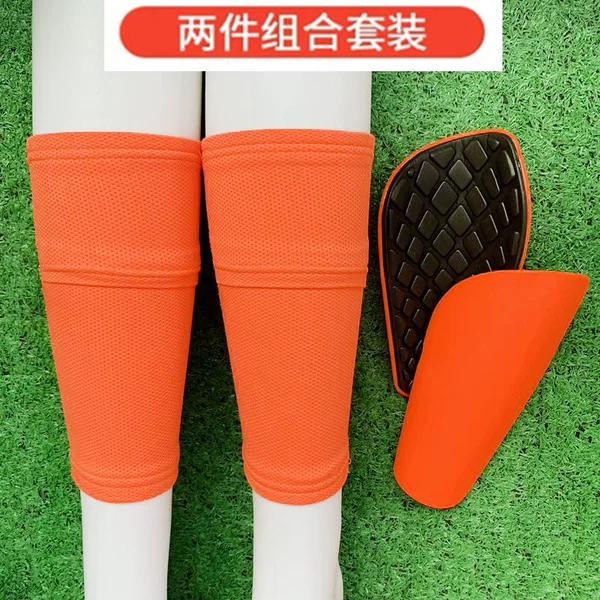 Cap socks + leg guard combination sports suit football calf guard fixed sleeve knee pad socks football socks