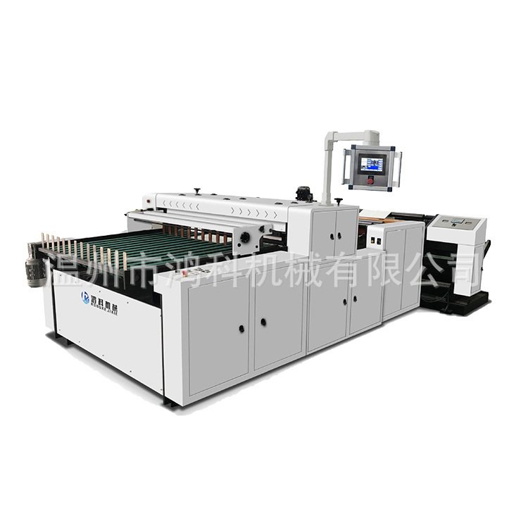 鸿科供应HKS-1100无纺布横切机 汉堡纸切片机试卷纸横切机