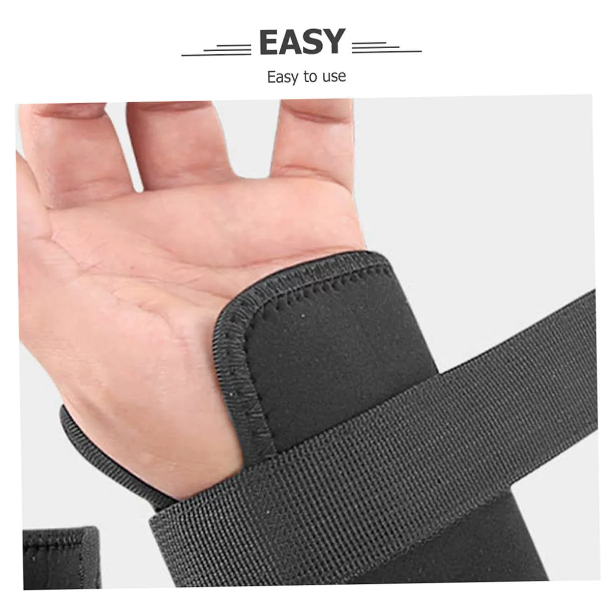 Wristband, belt, protective gear for gym, clips included
