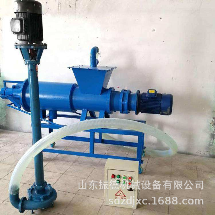 鸡粪牛粪猪粪固液分离机不锈钢方壳干湿分离机畜牧养殖干湿分离机