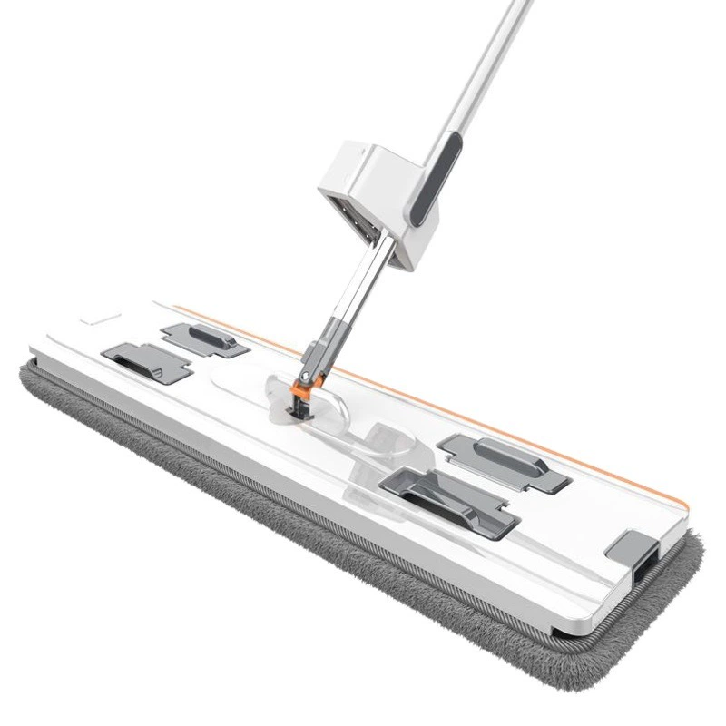 Швабра без рук, универсальный инструмент для уборки пола, ленивая швабра для сухой и влажной уборки, уборка за один проход, многофункциональная большая швабра
