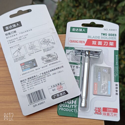 Hot selling strongman A9901 Japanese and American A2001 knife holder manual razor holder stainless steel razor factory price wholesale