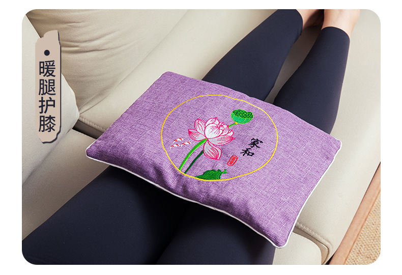 Electric Sea Salt Heat Therapy Wrap Portable Foldable Waist and Leg Compress Bag 9-Level Temperature Control 1.3kg quality and texture