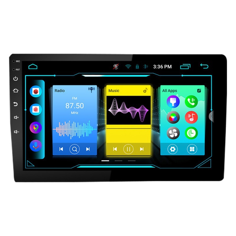 Nueva 9 pulgadas de 10,1 pulgadas de ocho núcleos de la máquina universal Android Android12 gran pantalla coche navegador carplay