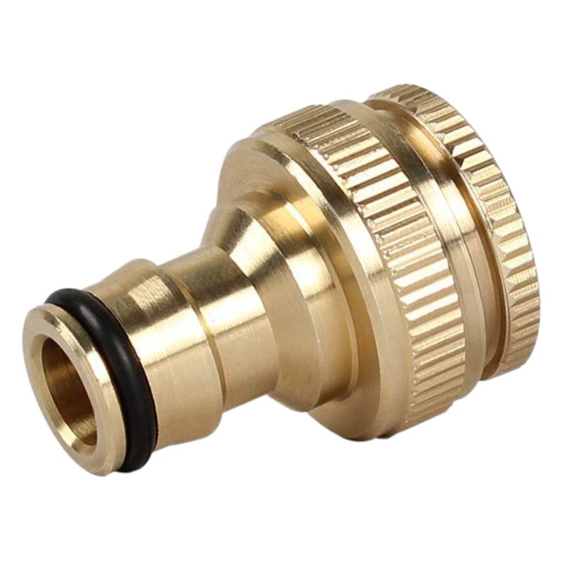 Заводская поставка чистой меди стандартный разъем медь 4 точки 6 кран ниппельный разъем стиральная машина кран разъем