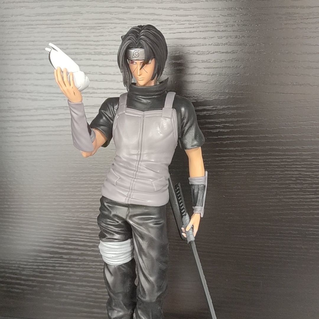 나루토 암부 우치하 이타치 아카츠키 GK 피규어 23cm PVC 조립식 장식 소품 선