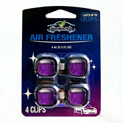 2026 New Model, Car Perfume Aromatherapy - lavender-flavor-pack-of-four