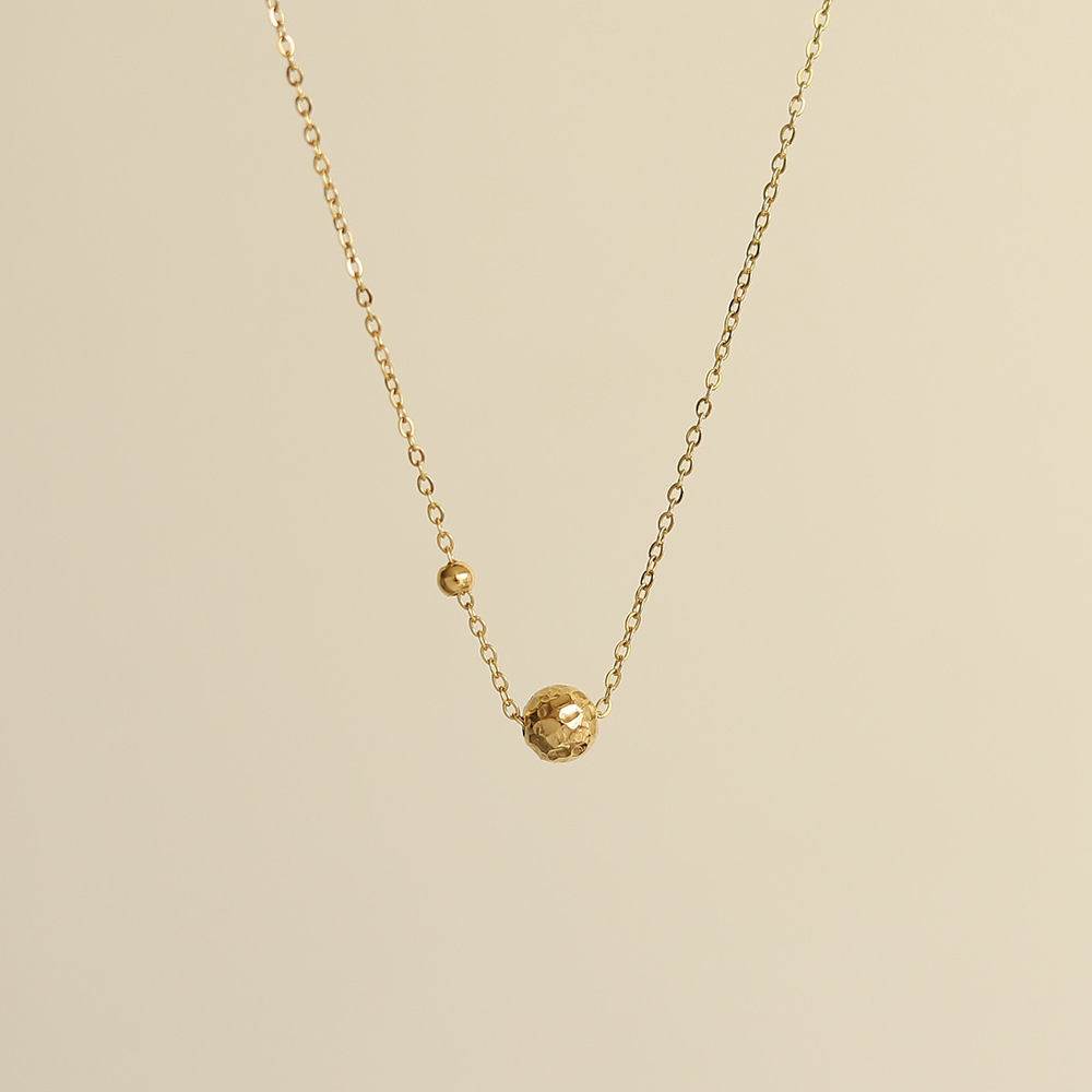 Fashion Geometric Titanium Steel Plating Necklace_colorza_6