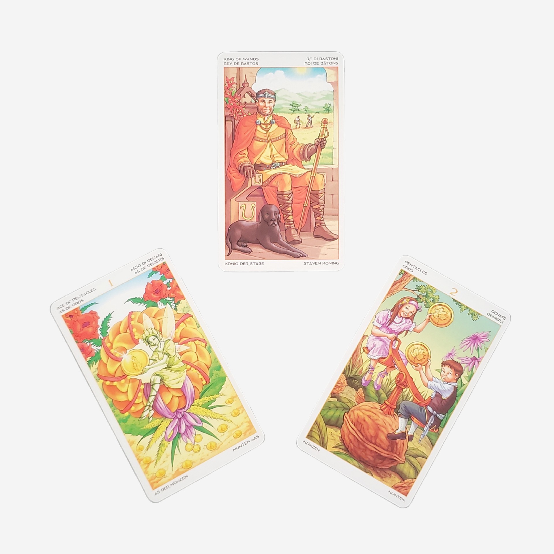 Wheel Of The Year Tarot Card Deck Party Game For Tarot Enthusiasts_voghion.com