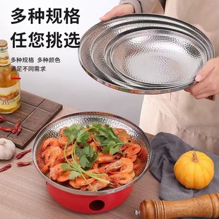 Creative Soup Pot Light Soup Pot Alcohol Dry Pot Candle Heating Open Stove Heat Preservation Hot Dishes Soup Pot Plate Hotel Three-Layer Steel