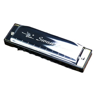 Оригинальные товары Swan Harmonica Silver 10-луночная C- Blues Harmonica Начинающие Профессиональная игра 10-луночная Музыкальный инструмент начального уровня